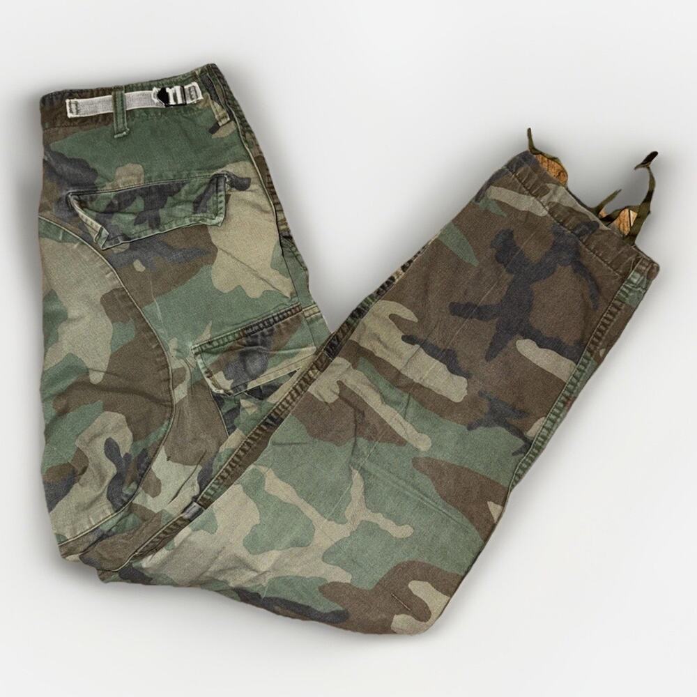 Vintage Camo Cargo Pants 30x32 Military Grunge Skater